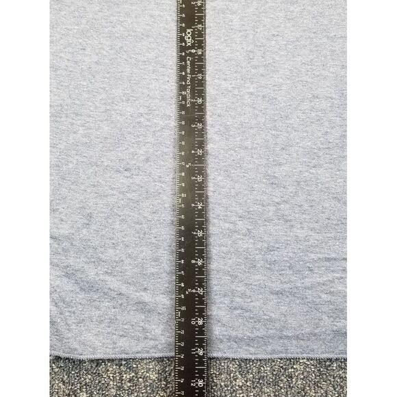 L.L. Bean Sweatshirt Men L Blue Traditional Fit Quarter Button Crew Neck Henley - Picture 5 of 6